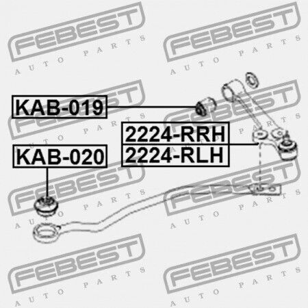 Stab Tule Εμπρός Kia Rio 00 2000-2005 Aus 54540-fd000