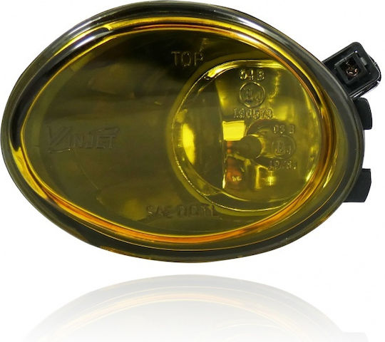 Roundς Headlights Car BMW E46 / E39 with Yellow Lighting 1pcs