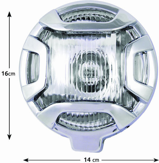Autoline Στρογγυλοί Προβολείς Αυτοκινήτου A3 Universal 12V 55W 8cm 2τμχ