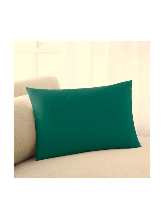 Kotonia Home Set of Green Pillowcases with Envelope Cover 70x70cm