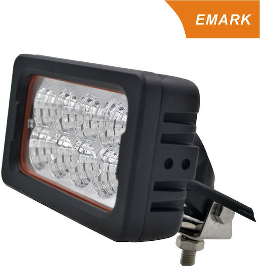 Cree Ορθογώνιος Προβολέας Αυτοκινήτου LED 40W 15cm με Λευκό Φωτισμό 1τμχ