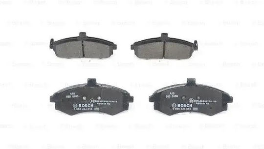 Bosch Σετ Τακάκια Εμπρός για Hyundai Elantra Kia Cerato