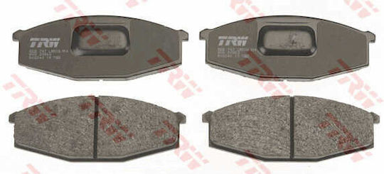 Set Plăcuțe De Frână Disc Partea Din Față Trw Nissan 280zx Zxt Patrula Toyota Coroană Înălțime 53.4mm Lățime 142.0mm Grosime 17.0mm