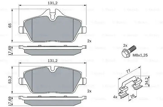 Bosch Disc Brake Pad Set