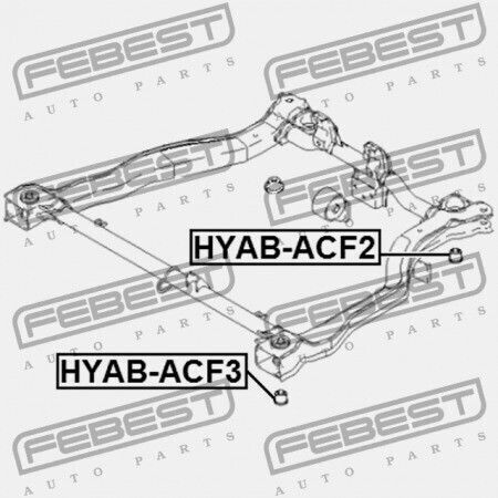 Дактилий Плайсио Hyundai Accent 00 1999 Gen 62466-25103