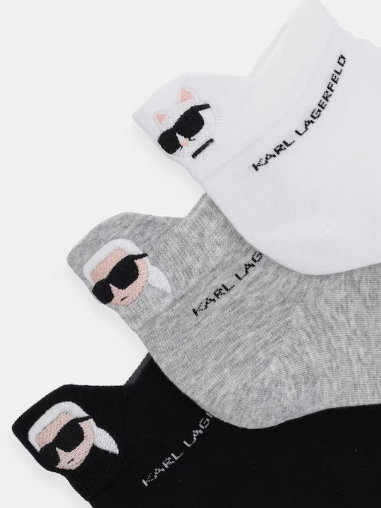 Karl Lagerfeld Дамски Чорапи Многоцветни 3Pack