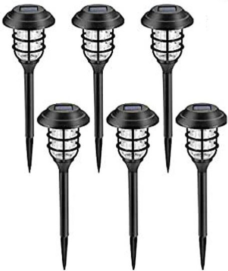 Set of 6 Solar Lights 1W 100lm
