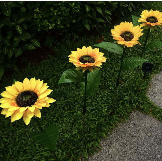 Set of 2 Stake Solar Lights Torches