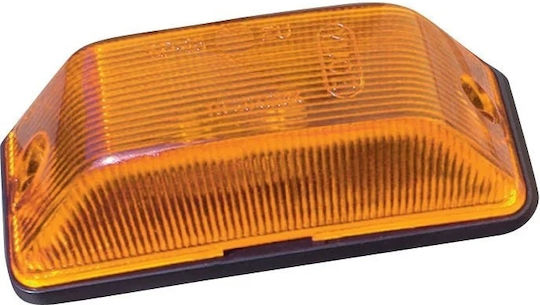 12v 24v Orange Marker Light 14cm X 5.5cm 1 Piece Fzmar362