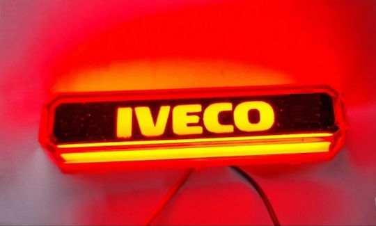 Πλαϊνό Φως Όγκου Led 12v 24v Iveco Πορτοκαλί Ip67