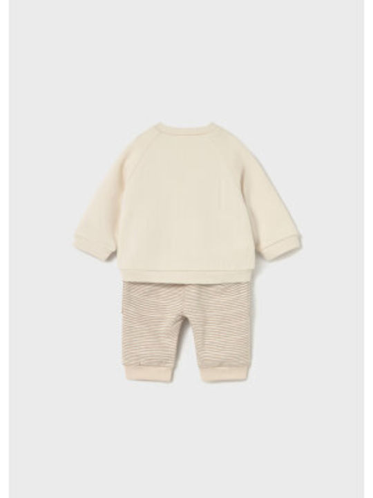 Kinder Sweatpants Set Braun 4Stücke
