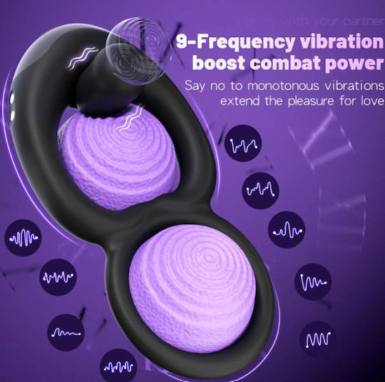 Aph Επαναφορτιζόμενο Δαχτυλίδι Πέους Δόνηση Rechargeable Vibrating Penis Ring Sw5032