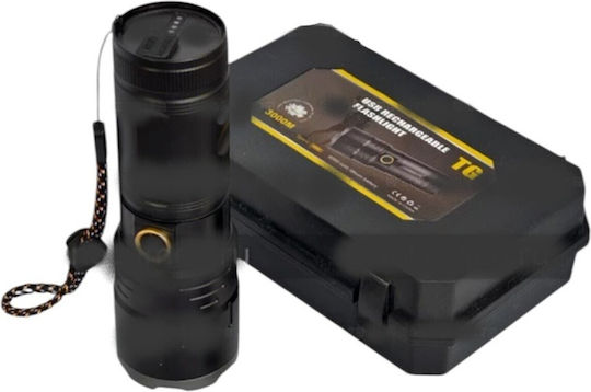 Flashlight LED with Maximum Brightness 3000lm