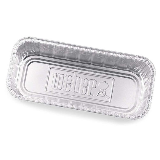 Weber 6498 Ταψάκια Συλλογής Λίπους 28.19x12.7x6.35cm 10τμχ