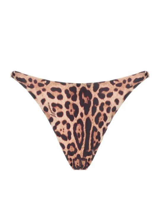 Bikini String Animal Print
