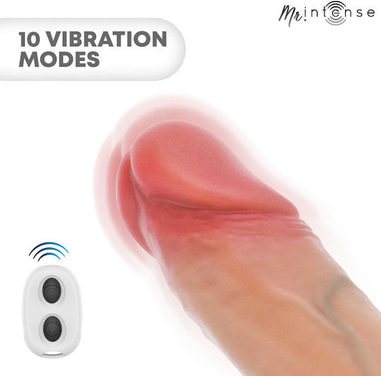 Mr Intense Arnold M Ultra-realistic Vibrating Penis Sleeve 14.5 Cm Ã' 4 Cm