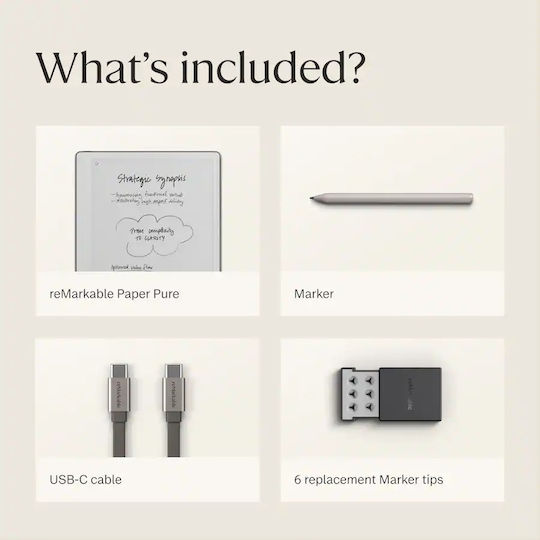 reMarkable Paper Pure 10.3" (32GB) Γκρι