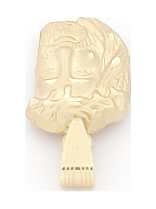 Kinder Amulett mit Jesus Christus aus 9K Gold 109948