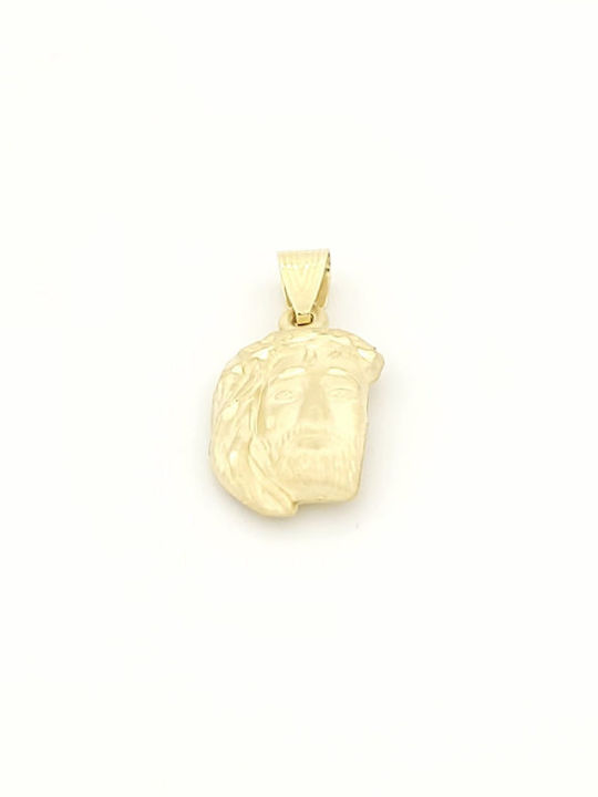 Kinder Amulett mit Jesus Christus aus 9K Gold 109948