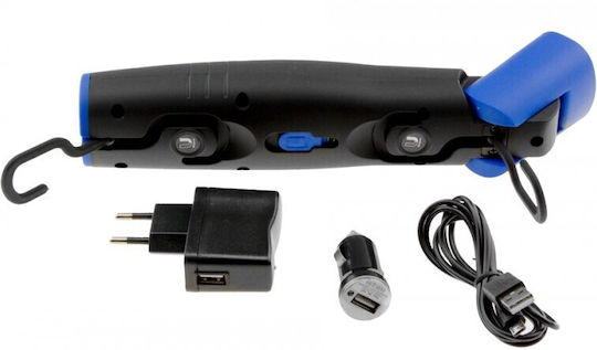 M-Tech Rechargeable Workshop Light LED Dual Function with Brightness up to 375lm