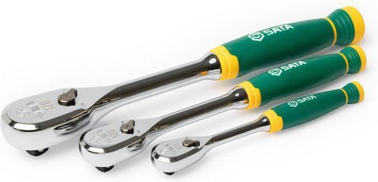 Sata Ratchet 1/4" / 3/8" / 1/2" 3pcs