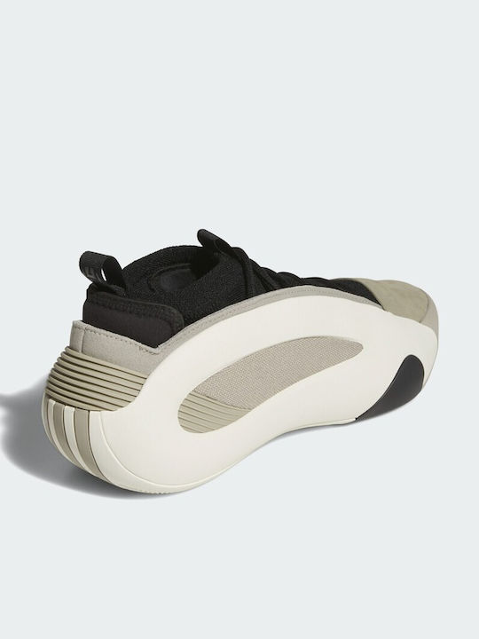 Harden Volume 8 Low Basketball Shoes Feather Grey Ivory Core Black