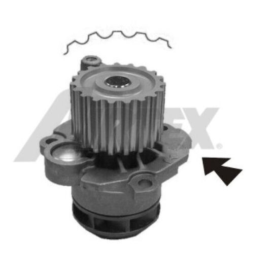 Water Pump Audi A2 8z0 Airtex 1776
