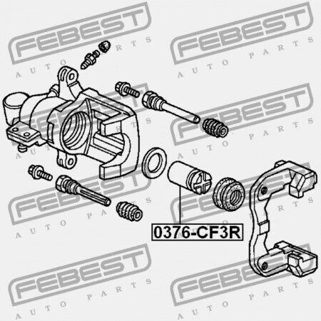 Pistol Etrier Frână Spate Honda Integra 4d Db6 Jp 43215-sm4-951