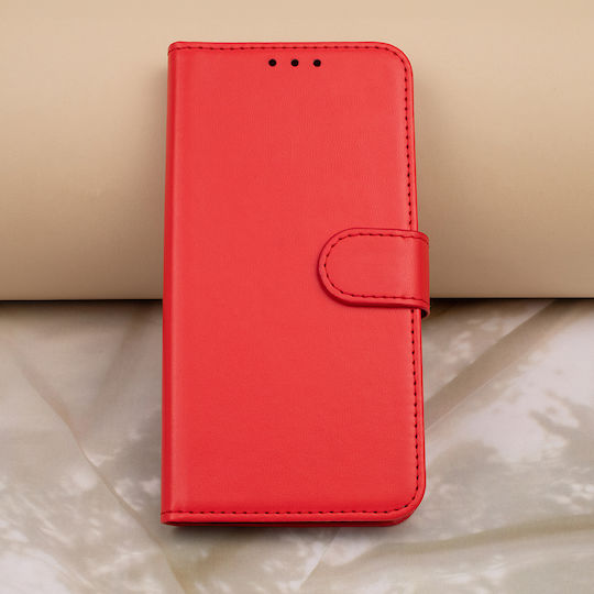 Smart Книга Кожа Червен (Samsung Galaxy S26 Ultra)