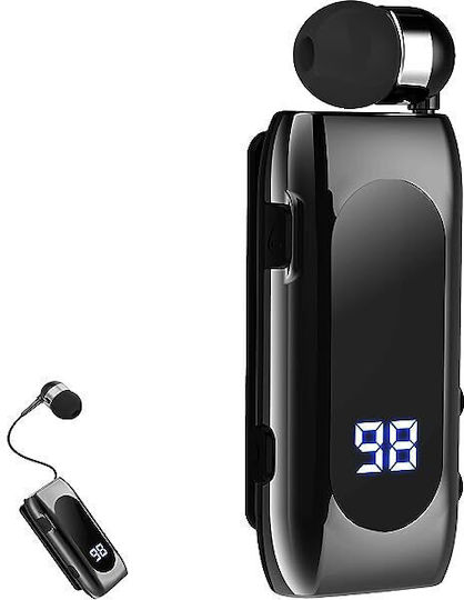 K55 In ear Bluetooth хендсфри Слушалка Черен