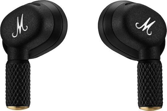 Marshall Motif II ANC In-ear Bluetooth Handsfree Ακουστικά με Αντοχή στον Ιδρώτα και Θήκη Φόρτισης Μαύρα