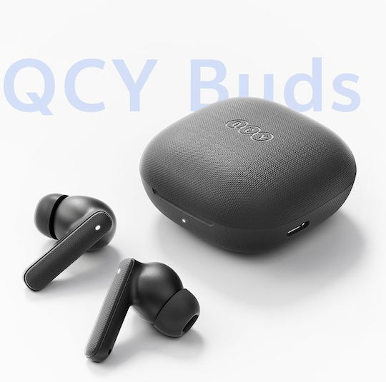 QCY QT43 In-ear Bluetooth Handsfree Earphones with Sweat Resistance and Charging Case Blue