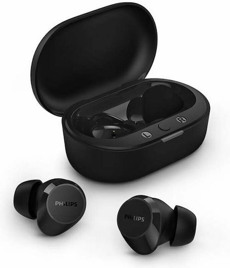 Philips TAT1209 In-ear Bluetooth Handsfree Earphones with Sweat Resistance and Charging Case Black