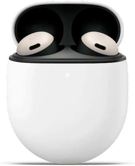 Google Pixel Buds Pro Bluetooth Handsfree Ακουστικά με Αντοχή στον Ιδρώτα και Θήκη Φόρτισης Porcelain