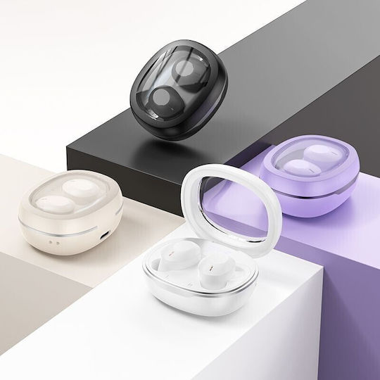 Hoco EQ3 In ear Bluetooth хендсфри Слушалки с Кутийка за Зареждане Черен