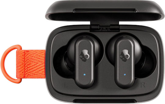 Skullcandy Dime 3 In-Ear Bluetooth-Freisprecheinrichtung Kopfhörer mit Schweißresistenz und Ladeetui Schwarz