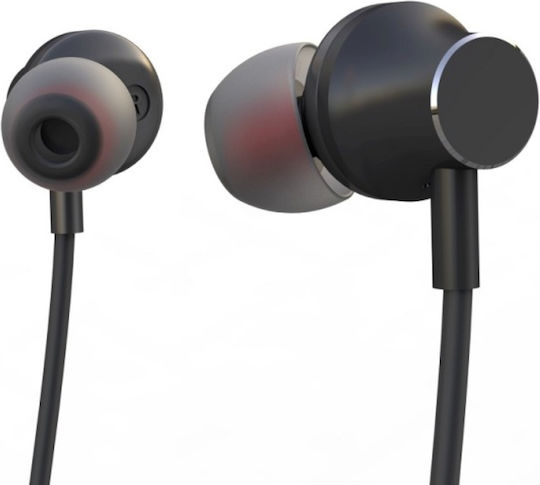 XO BS30 In-ear Bluetooth Handsfree Căști cu Rezistență la Transpirație Negru