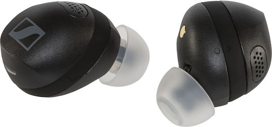 Sennheiser Momentum Sport In-ear Bluetooth Handsfree Ακουστικά με Αντοχή στον Ιδρώτα και Θήκη Φόρτισης Black