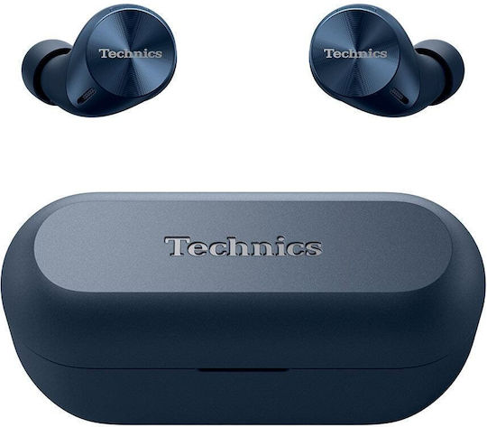 Technics EAH-AZ60 In-ear Bluetooth Handsfree Earphones with Sweat Resistance and Charging Case Blue