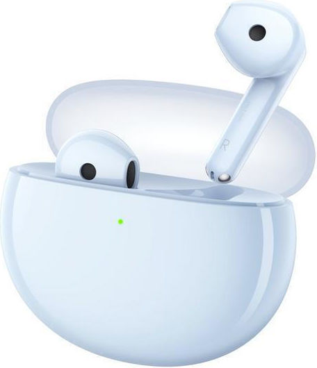 Oppo Enco Air3i In-ear Bluetooth Handsfree Ακουστικά με Θήκη Φόρτισης Μπλε