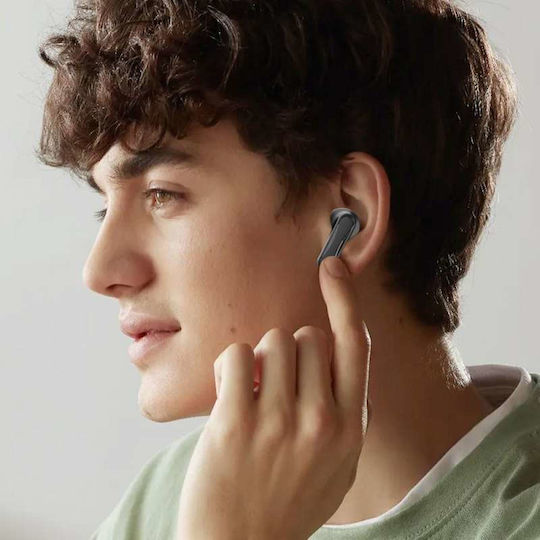 Blue Star BK44 In-ear Bluetooth Handsfree Earphones with Charging Case Black
