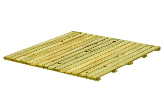 Showood Πλακάκι για Δάπεδο Κήπου από Ξύλο 100x100εκ.