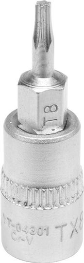 Cheie Mandrină Torx 1/4" T8 L37mm