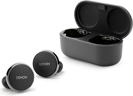 Denon AH-C10PL In-ear Bluetooth Handsfree Earphones with Sweat Resistance and Charging Case Black