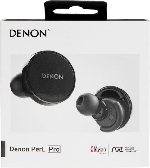 Denon AH-C10PL In-ear Bluetooth Handsfree Earphones with Sweat Resistance and Charging Case Black
