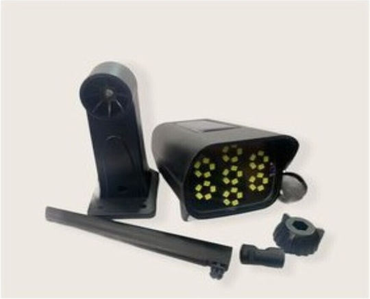 KBS Camera de supraveghere falsă tip Bullet Camere de supraveghere simulare cu iluminare LED Alb