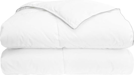 vidaXL Хотелска Завивка Polycotton 200x240см