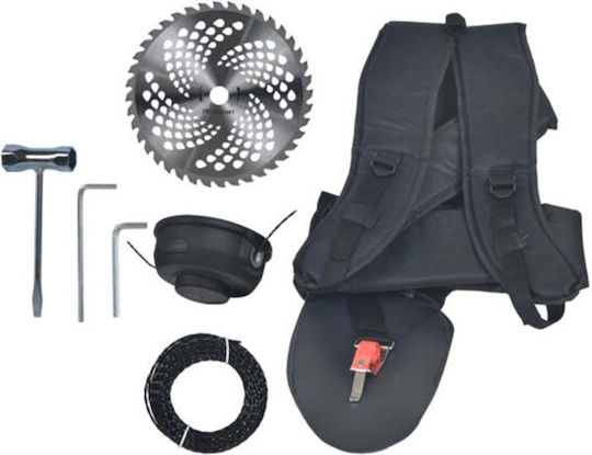 Kraft Brush Cutter Shoulder / Hand Battery 40V 6kg with 2 Batteries 4Ah