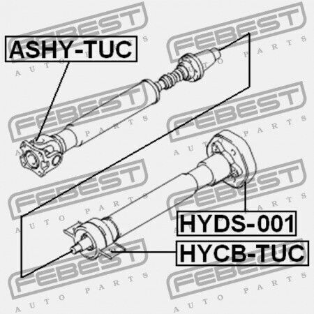Febest Getriebewellen Für Hyundai Tucson