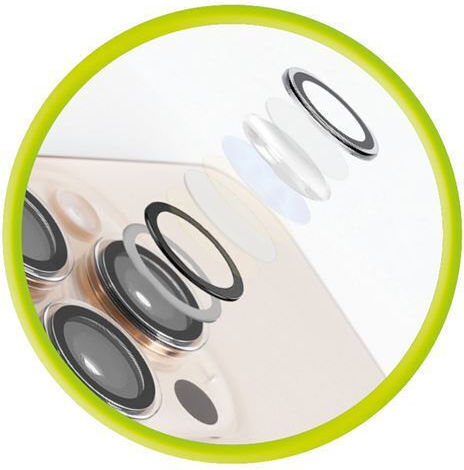 Mobile Origin Easy Lens Camera Glass Protector Compatible with iPhone 17 Pro Pro Max Transparent